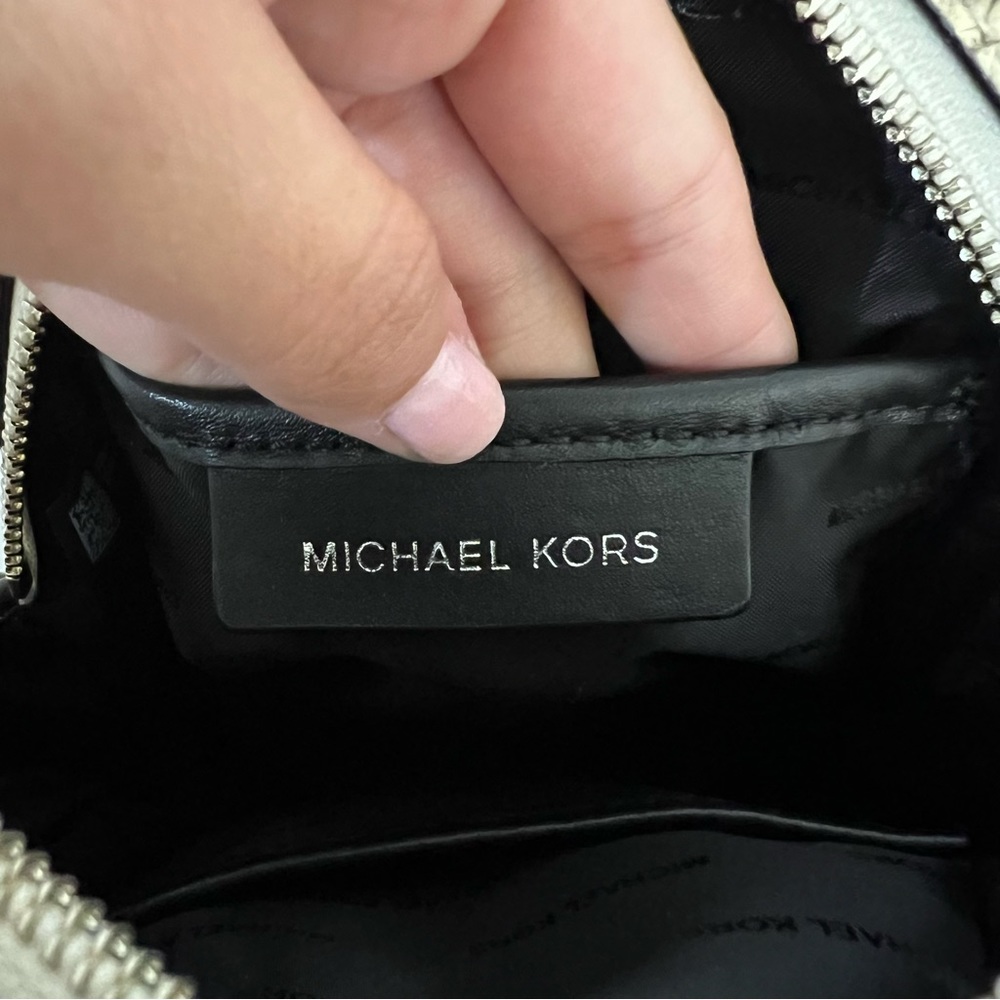 Michael‎ Kors Rhea Mini Snake-Embossed Leather Backpack - Picture 5 of 10